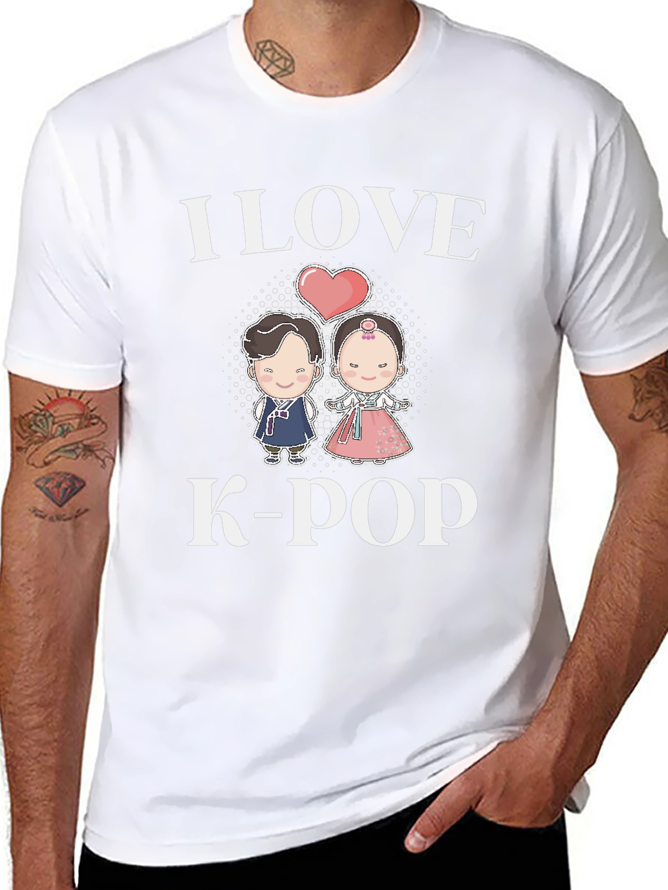 I Love K-Pop T-Shirt