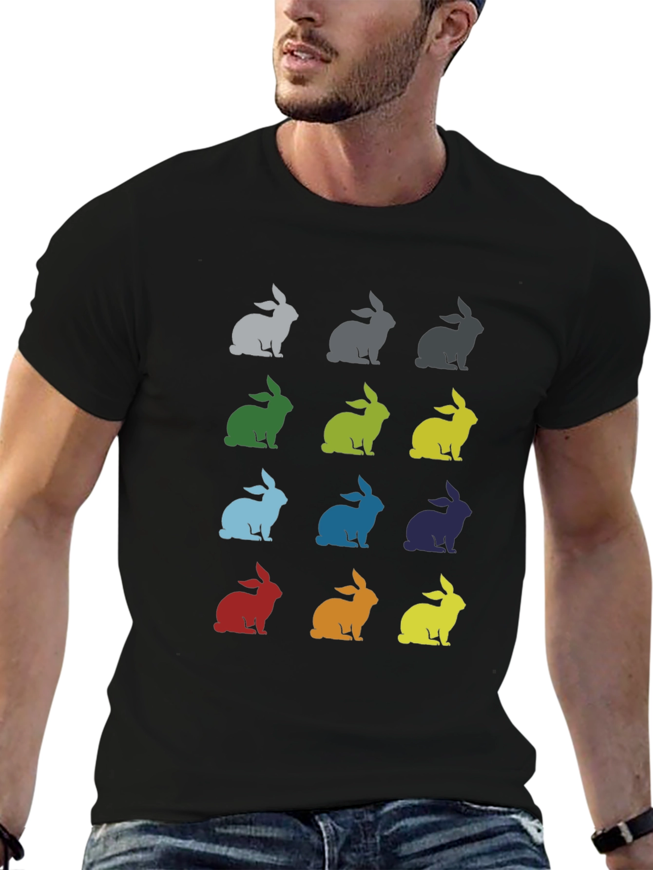 Colorful Bunny T-Shirt