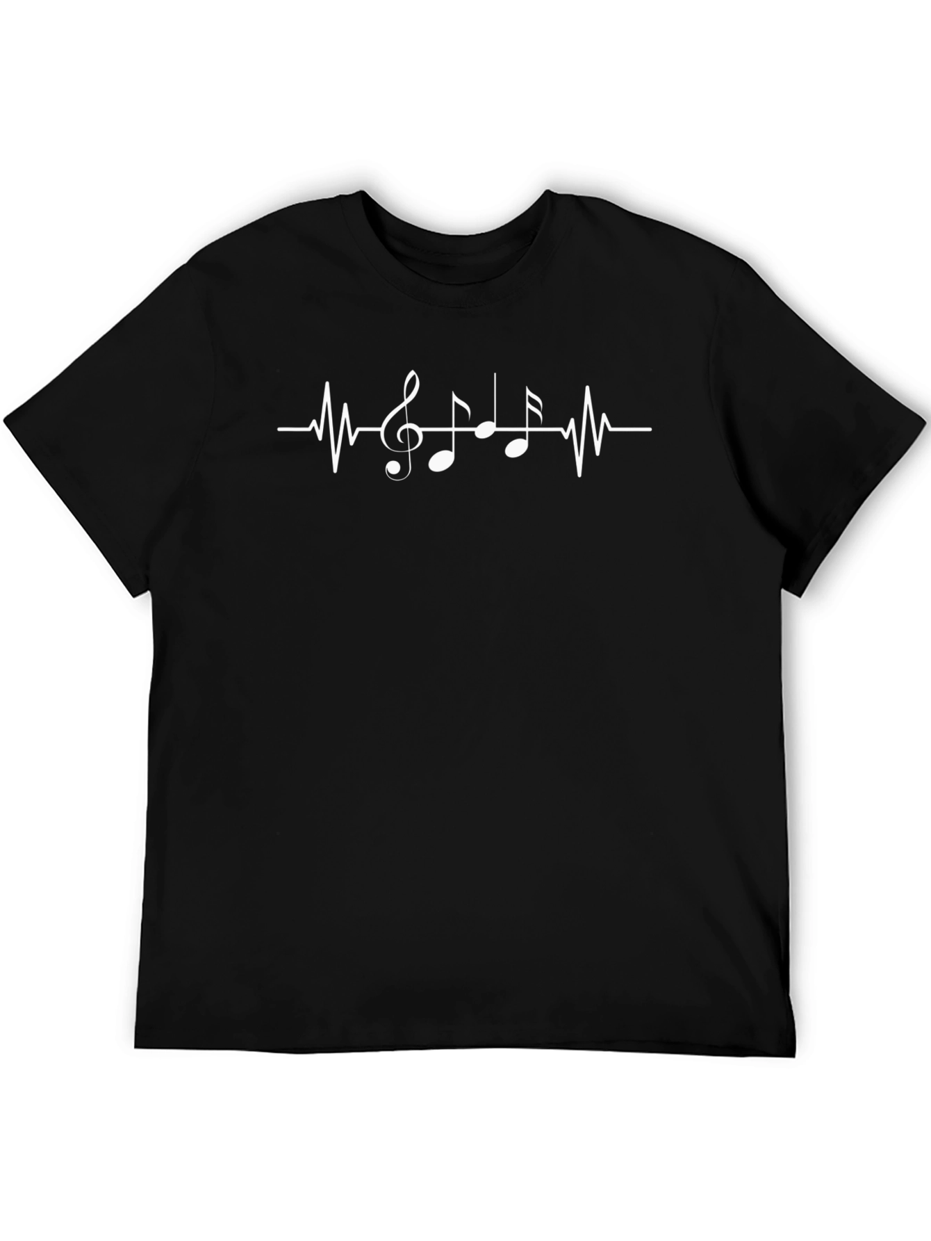 Music Heartbeat T-Shirt - Stylish Graphic Tee