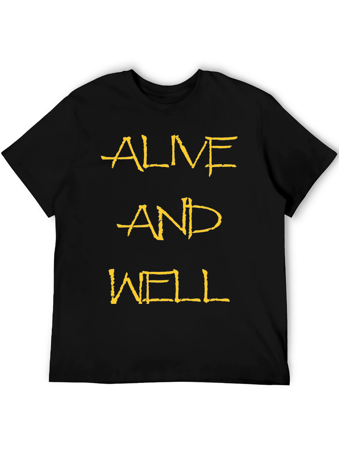 Alive and Well Graphic T-Shirt - Black