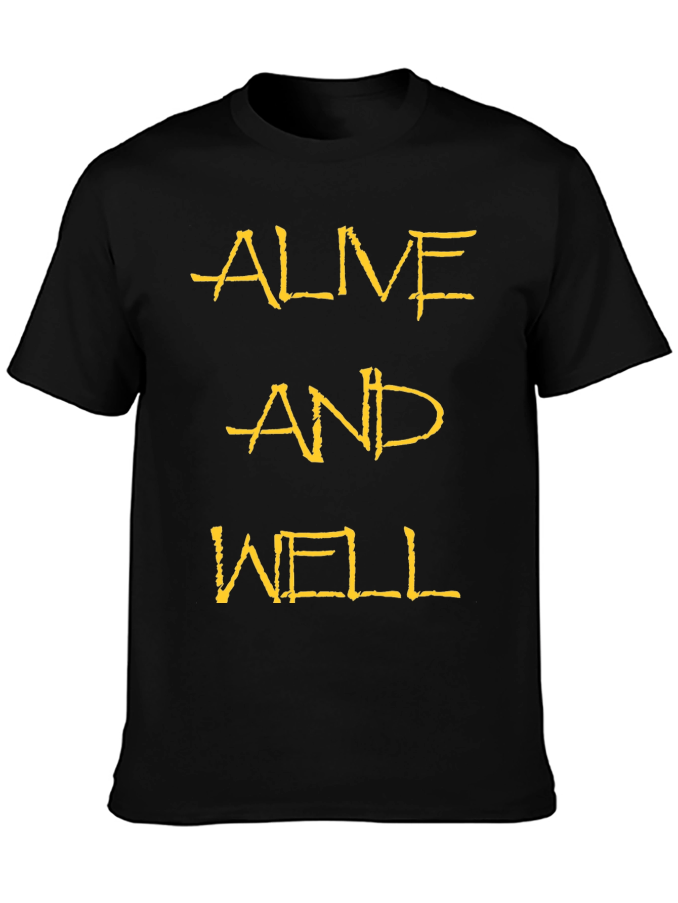 Alive and Well Graphic T-Shirt - Black