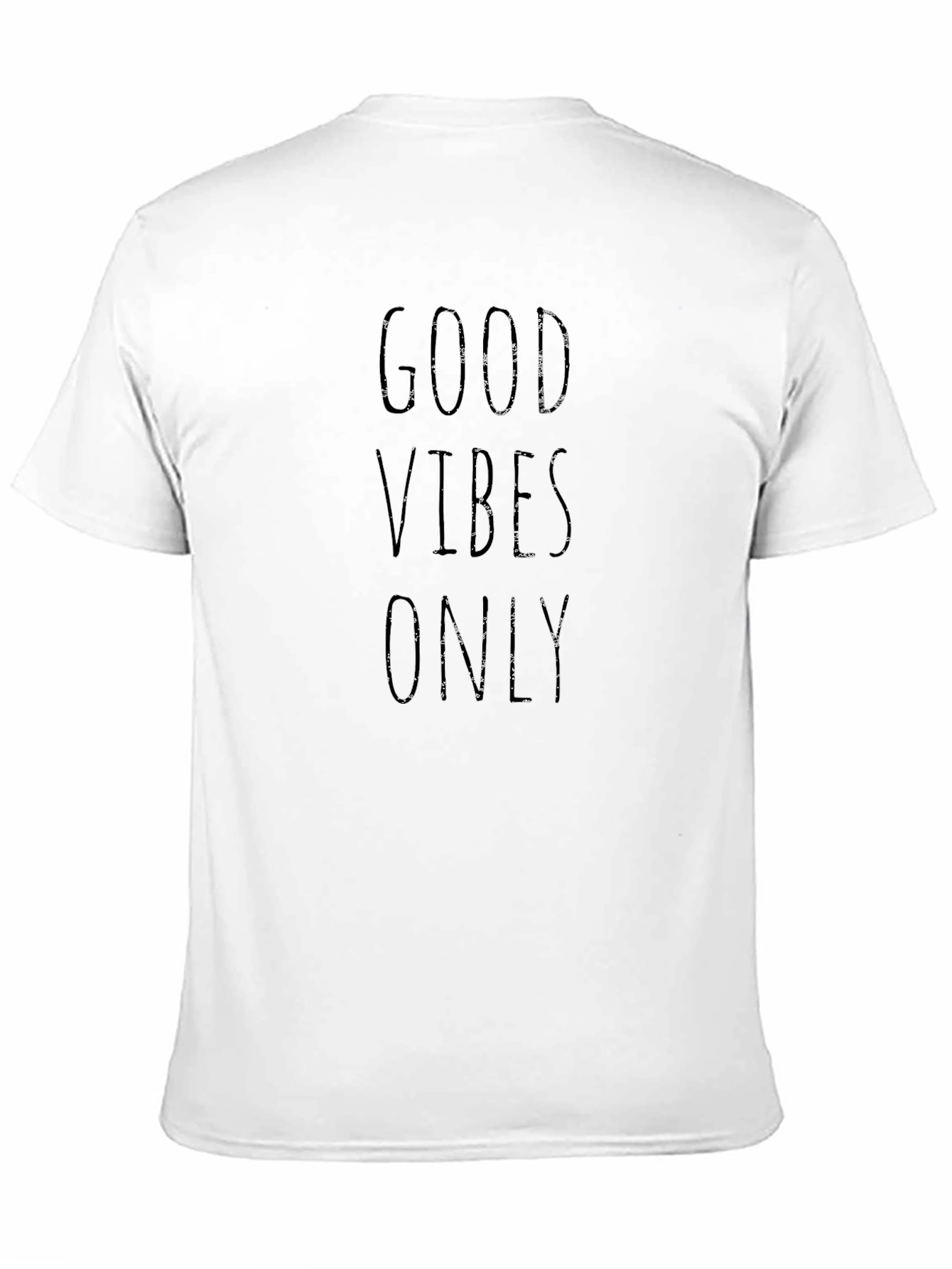 Good Vibes Only Black Graphic Tee