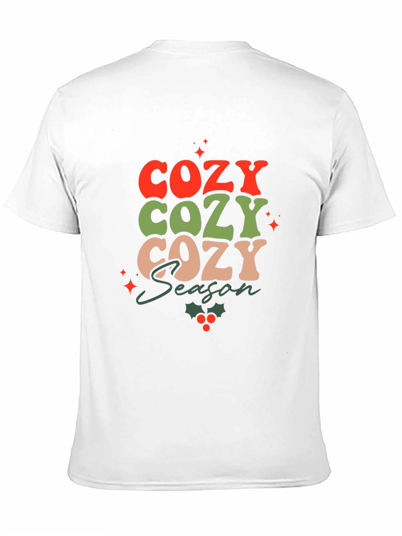 Cozy Season Graphic Tee - Black