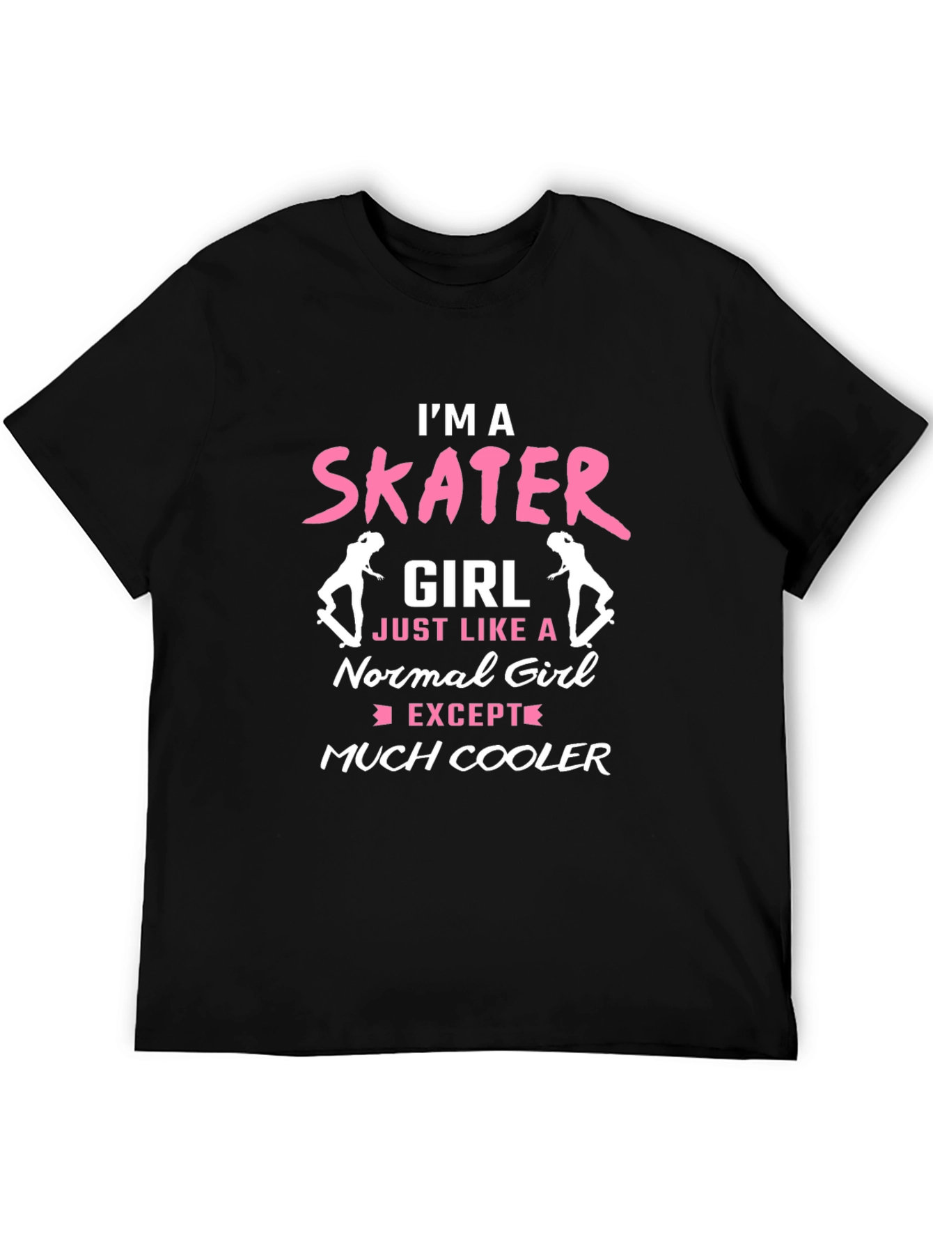 Skater Girl T-Shirt - Cool Graphic Tee