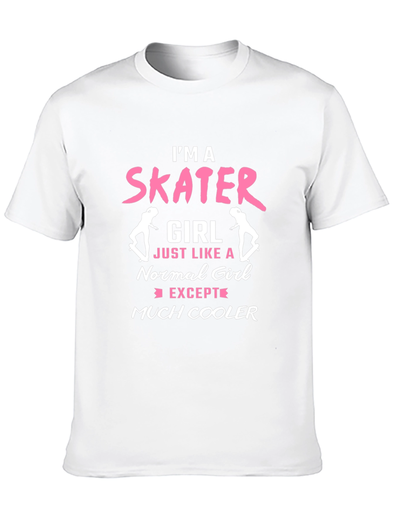 Skater Girl T-Shirt - Cool Graphic Tee