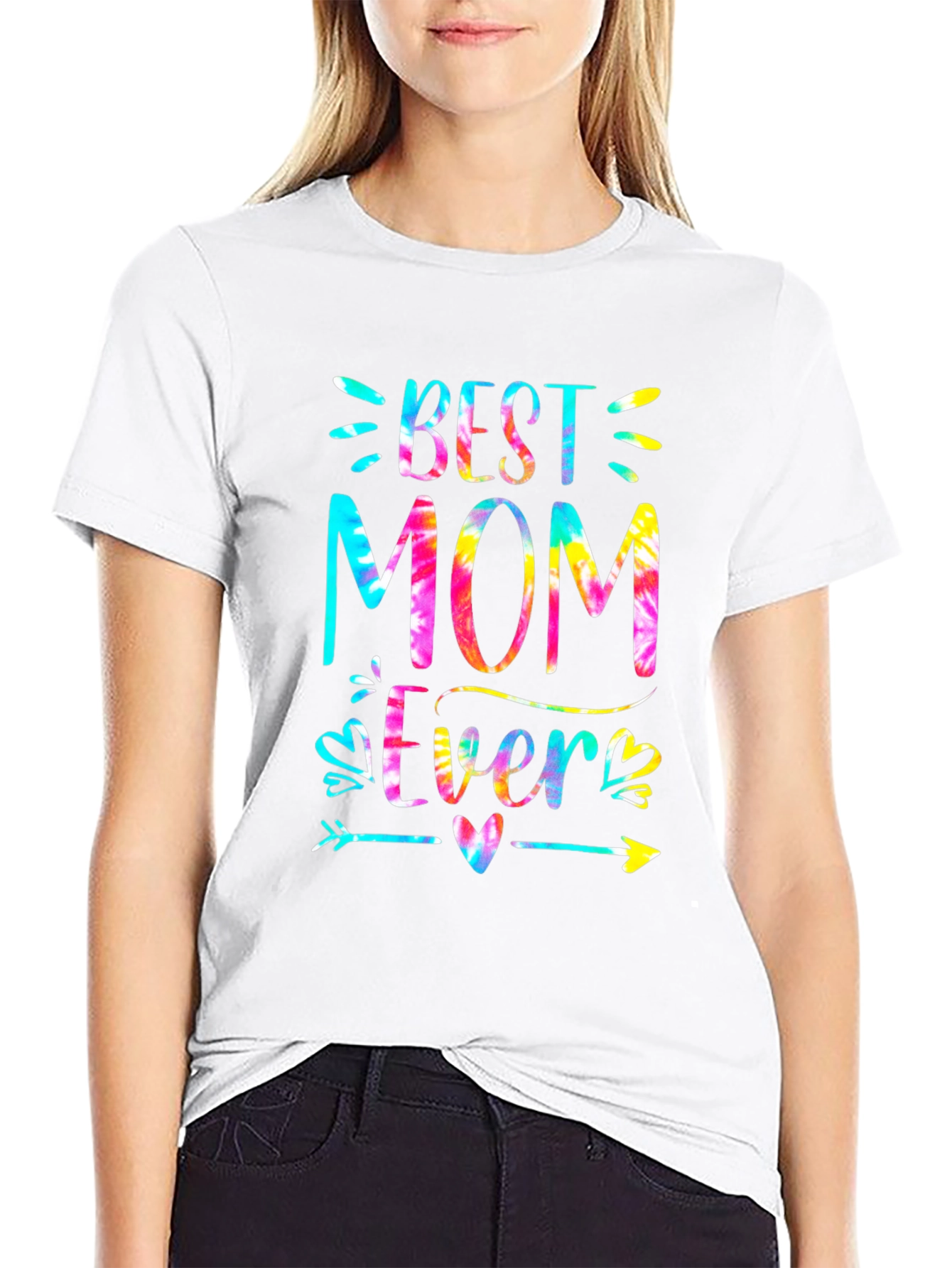 Best Mom Ever Tie-Dye Graphic Tee - Unisex Fit