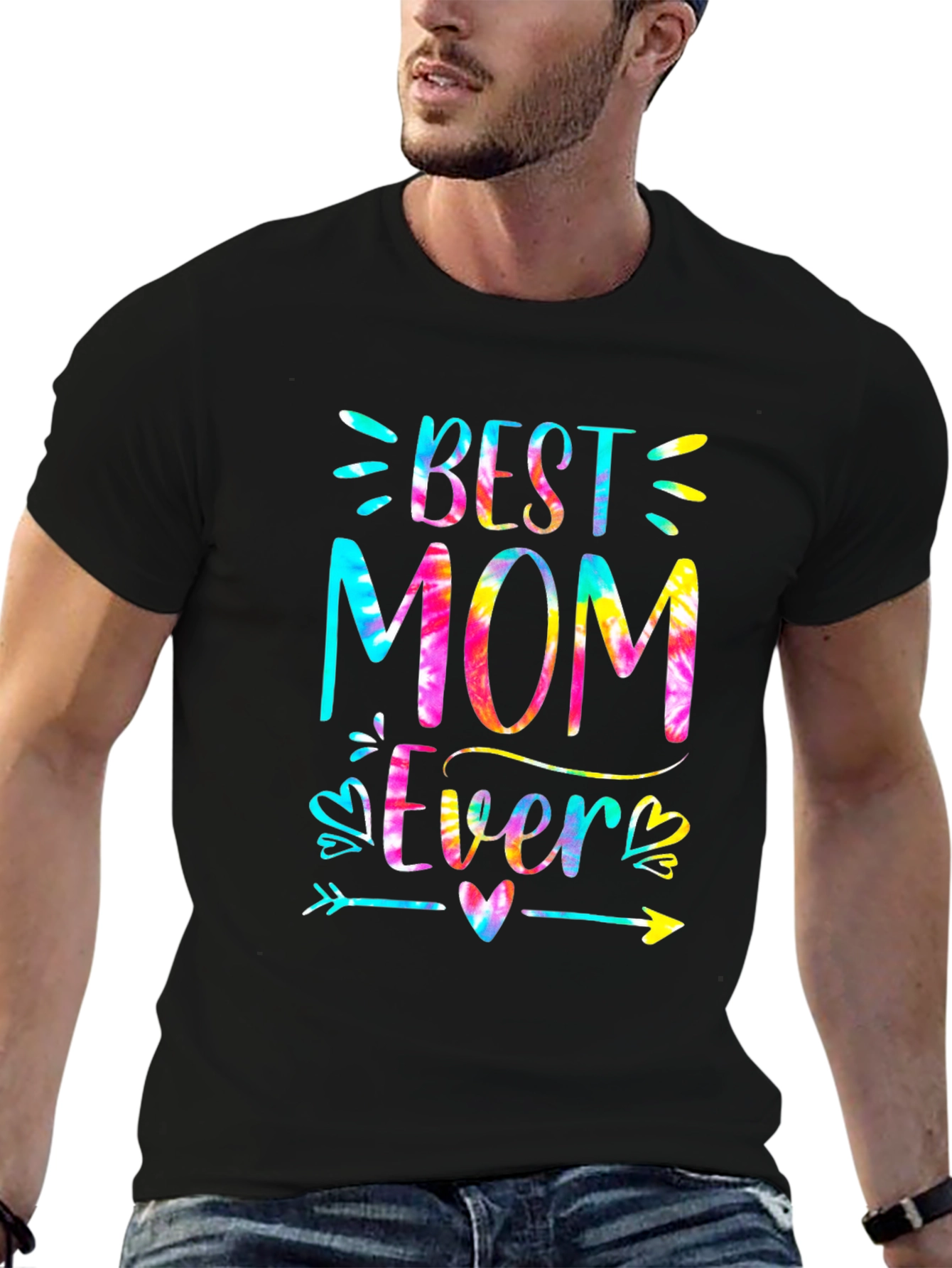 Best Mom Ever Tie-Dye Graphic Tee - Unisex Fit