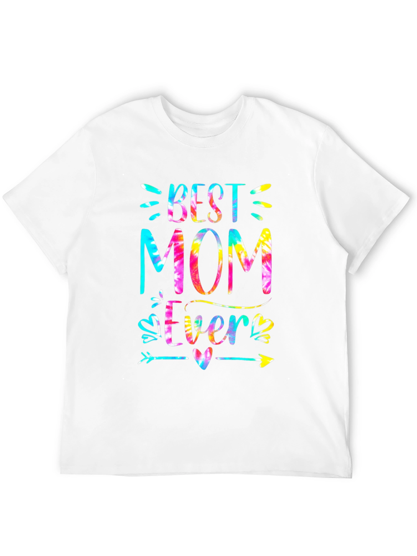 Best Mom Ever Tie-Dye Graphic Tee - Unisex Fit