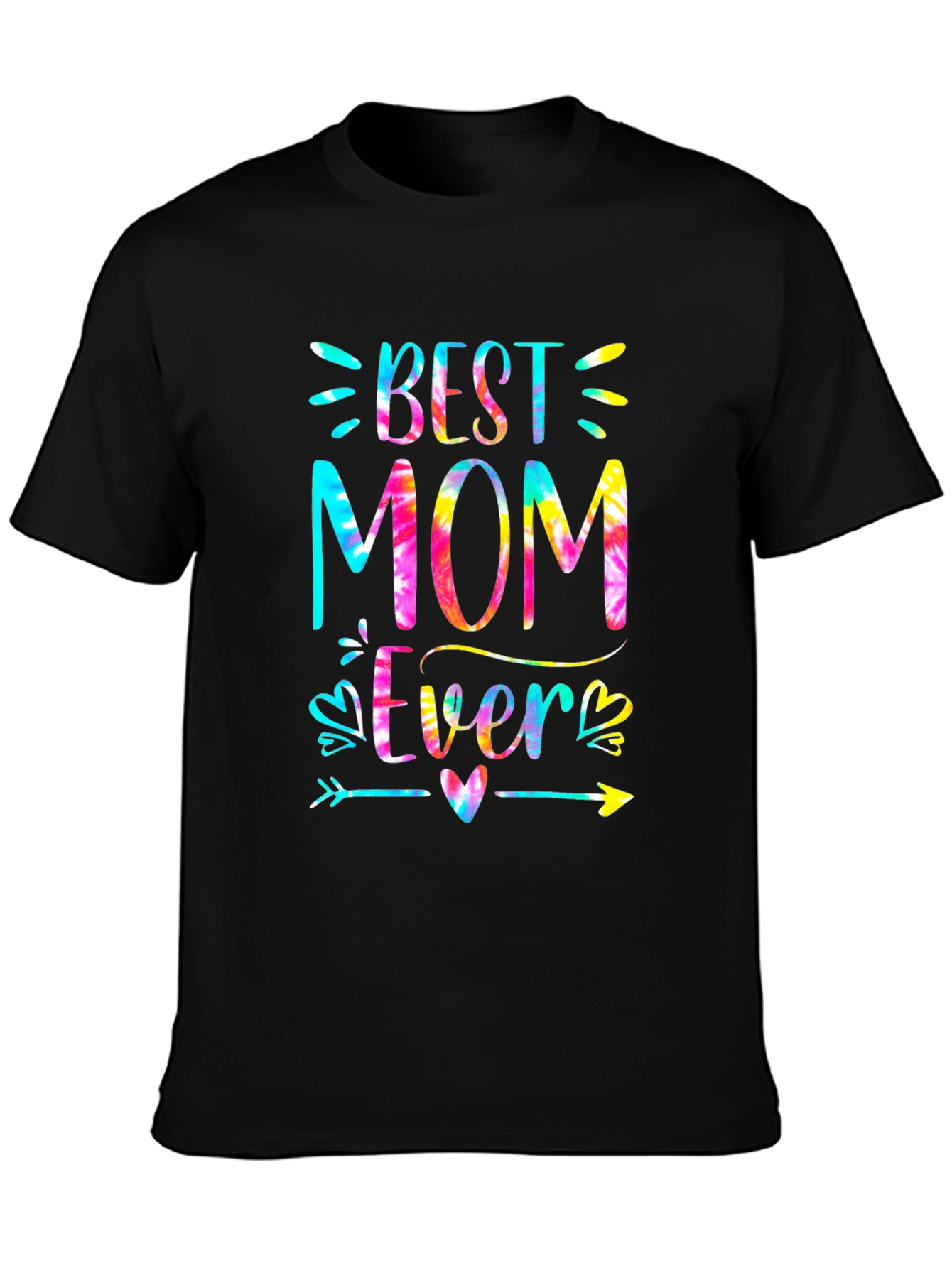 Best Mom Ever Tie-Dye Graphic Tee - Unisex Fit