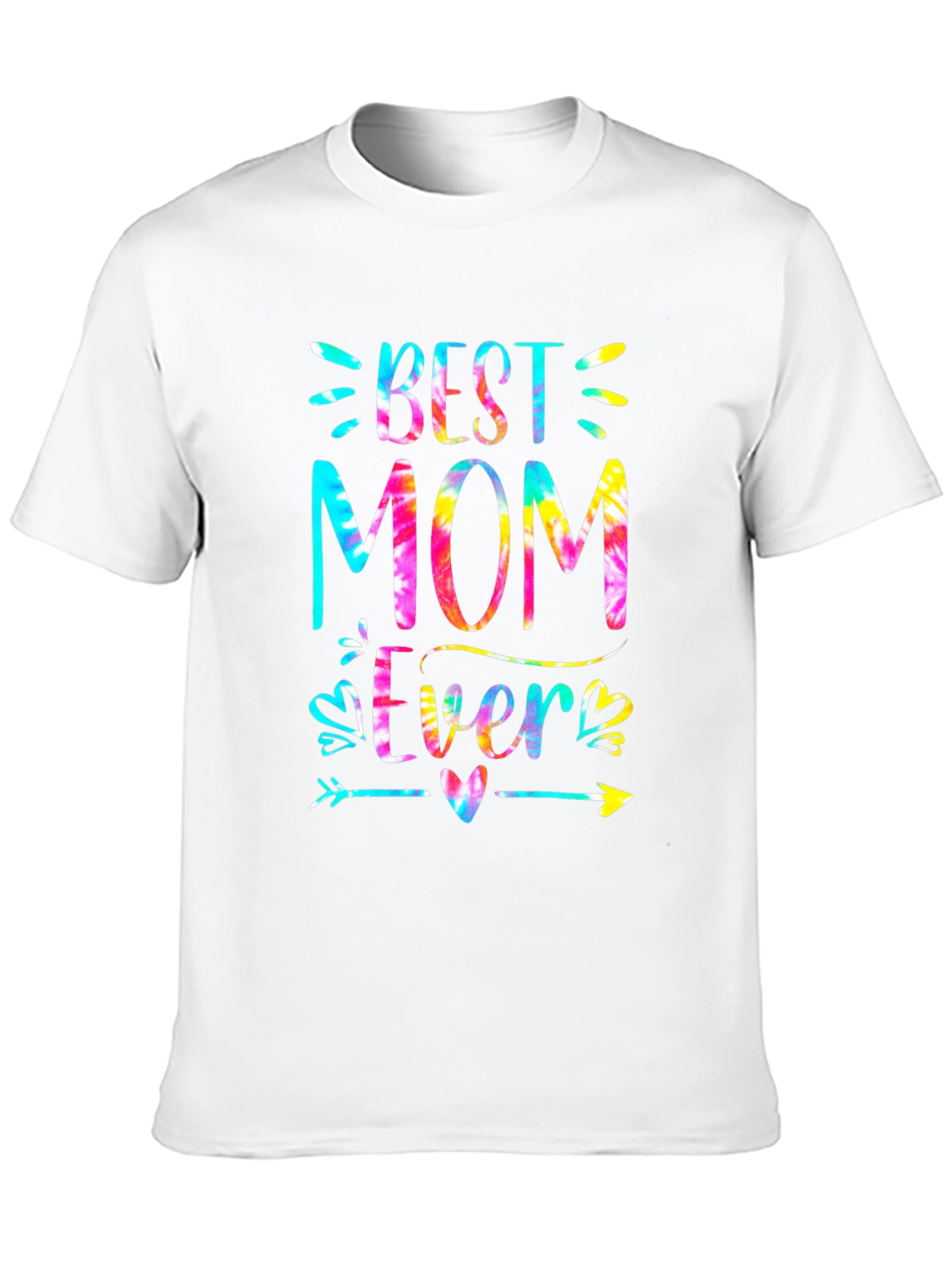 Best Mom Ever Tie-Dye Graphic Tee - Unisex Fit