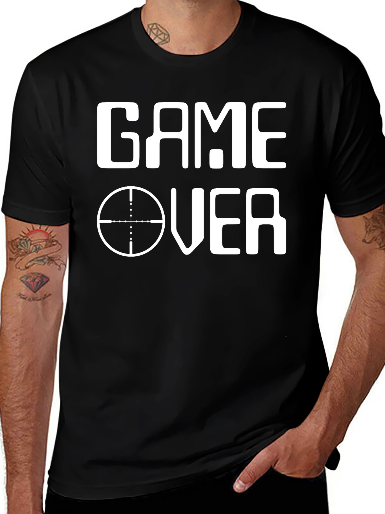 Game Over T-Shirt - Black