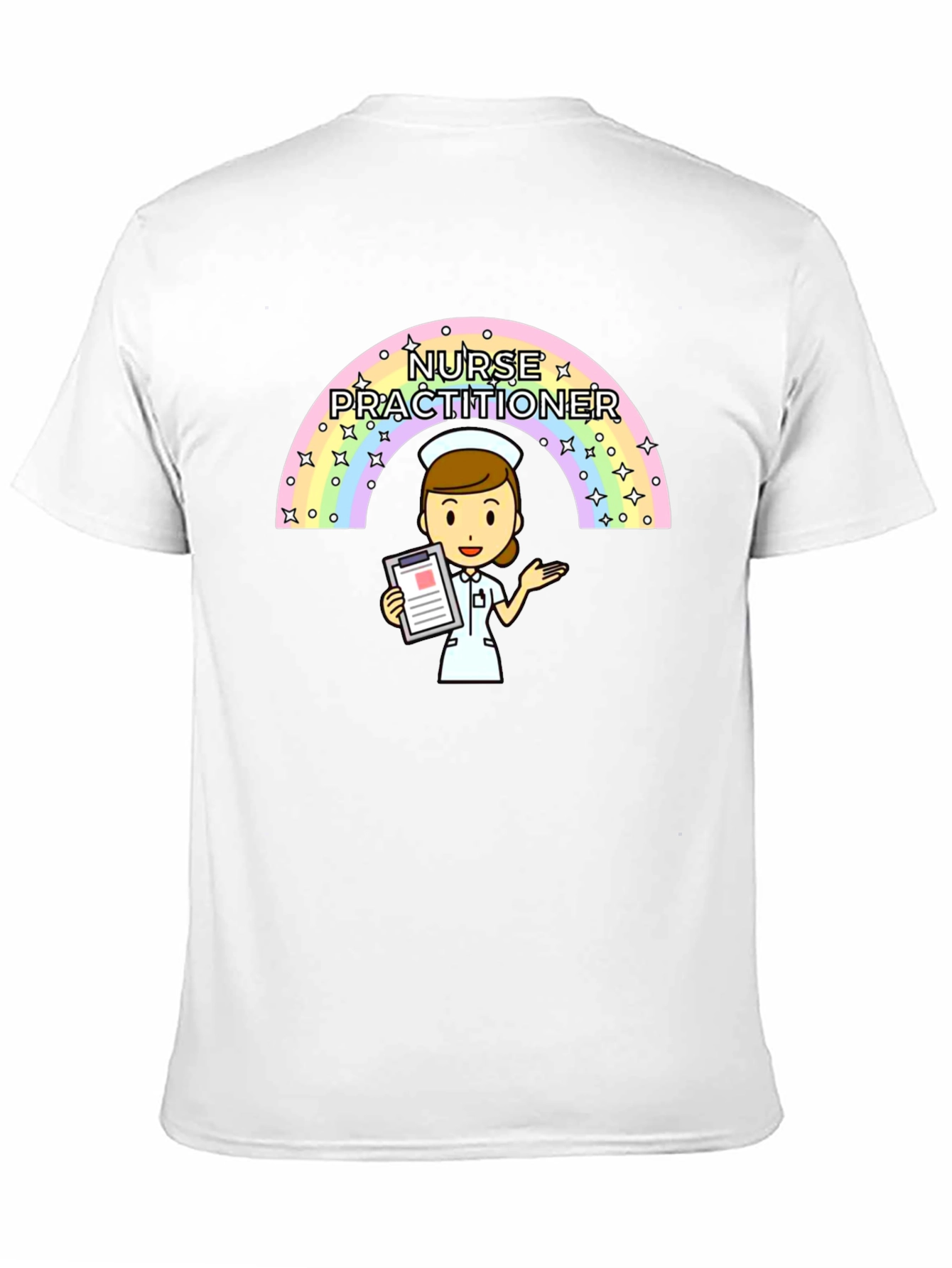 Nurse Practitioner Rainbow T-Shirt