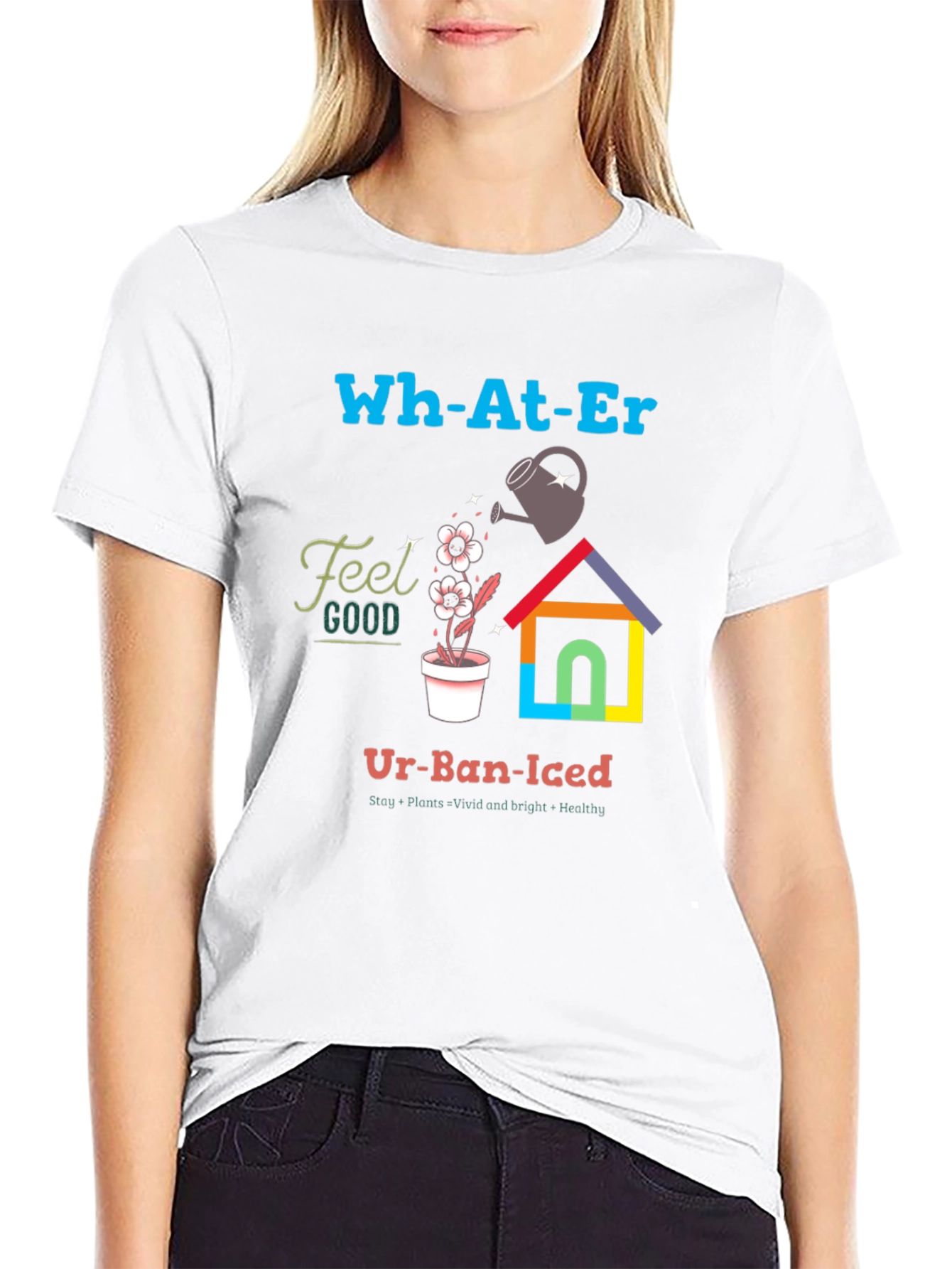 Urban Gardening T-Shirt - Stay Plants Vivid & Bright