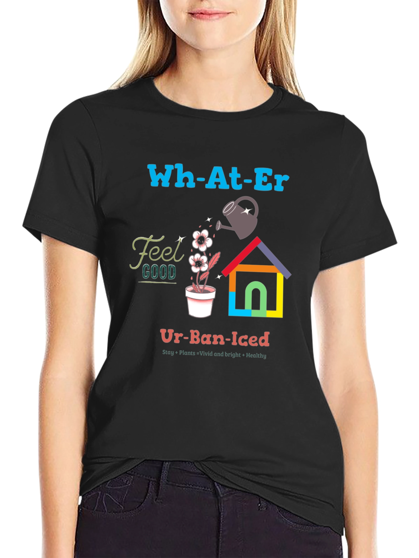 Urban Gardening T-Shirt - Stay Plants Vivid & Bright