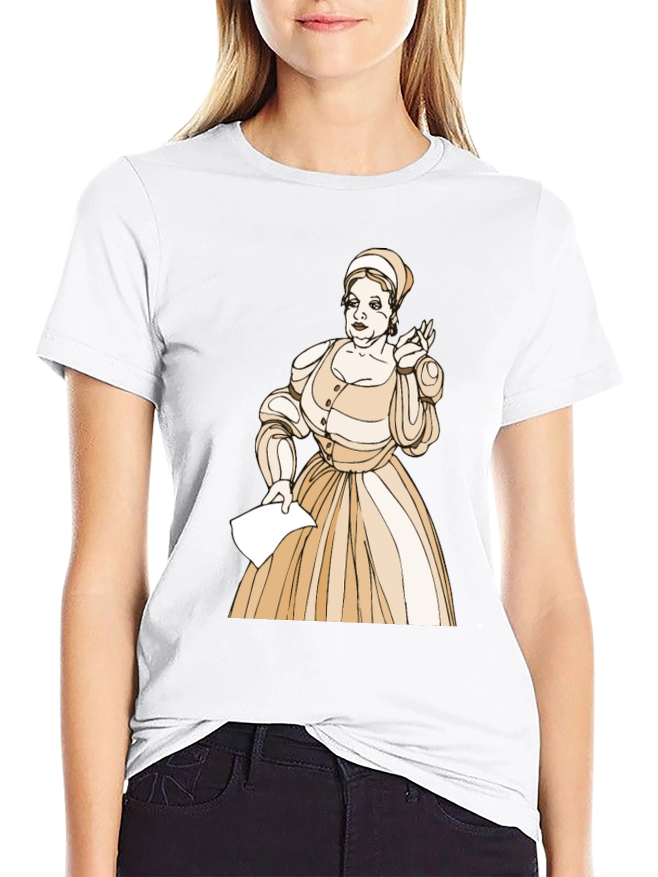Literary Figure T-Shirt - Black
