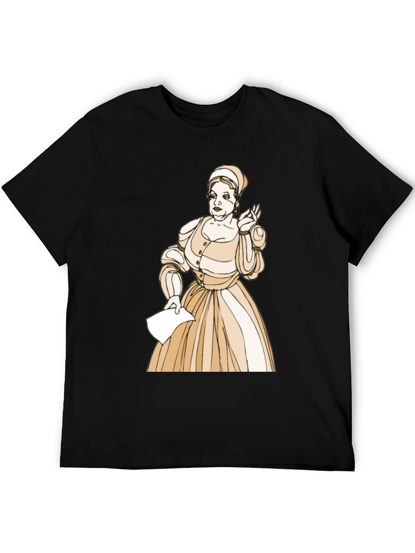 Literary Figure T-Shirt - Black
