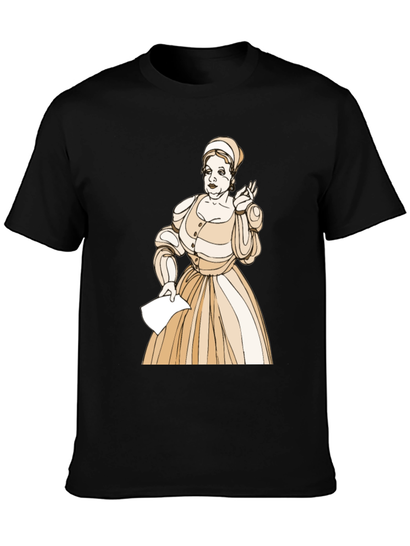 Literary Figure T-Shirt - Black