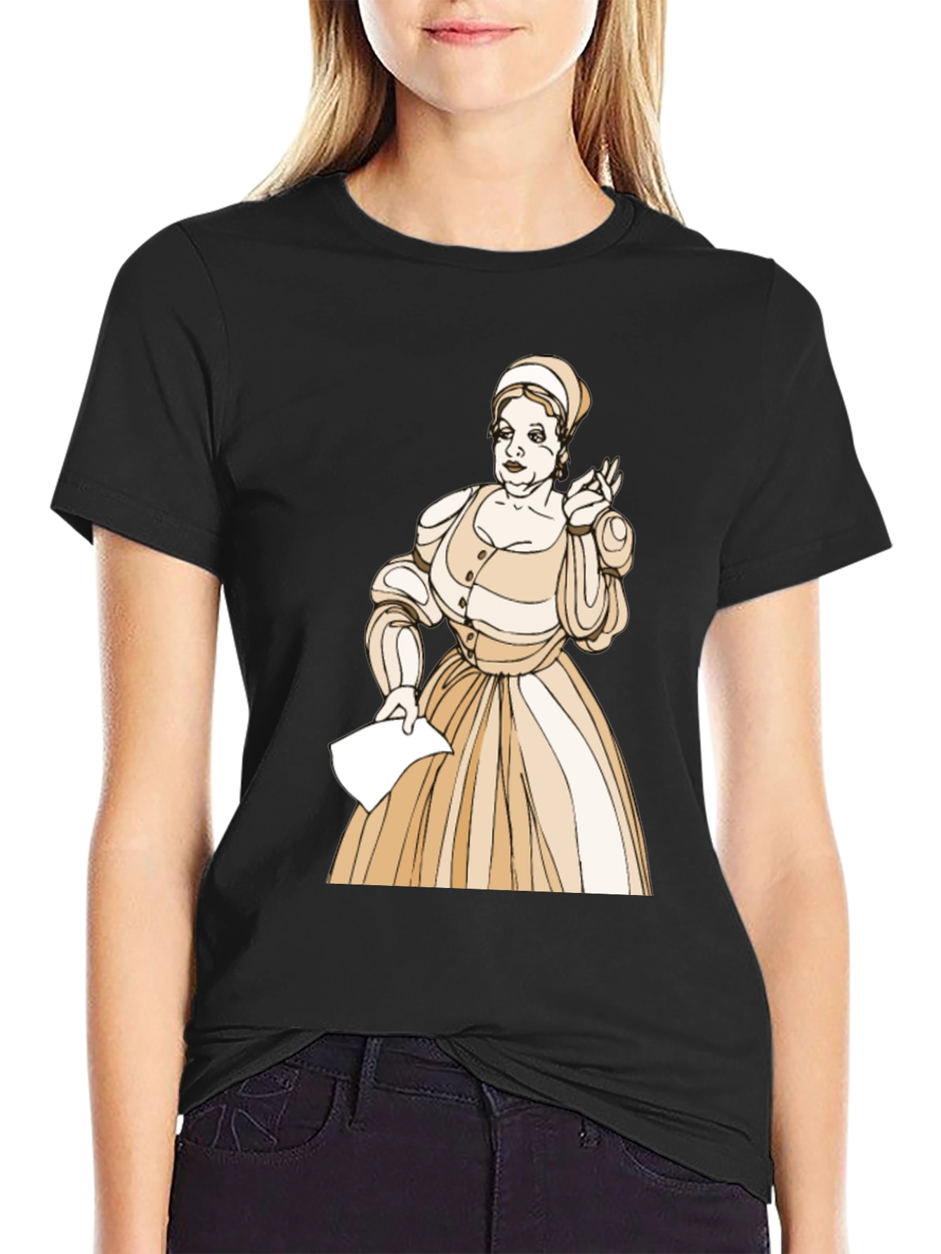 Literary Figure T-Shirt - Black