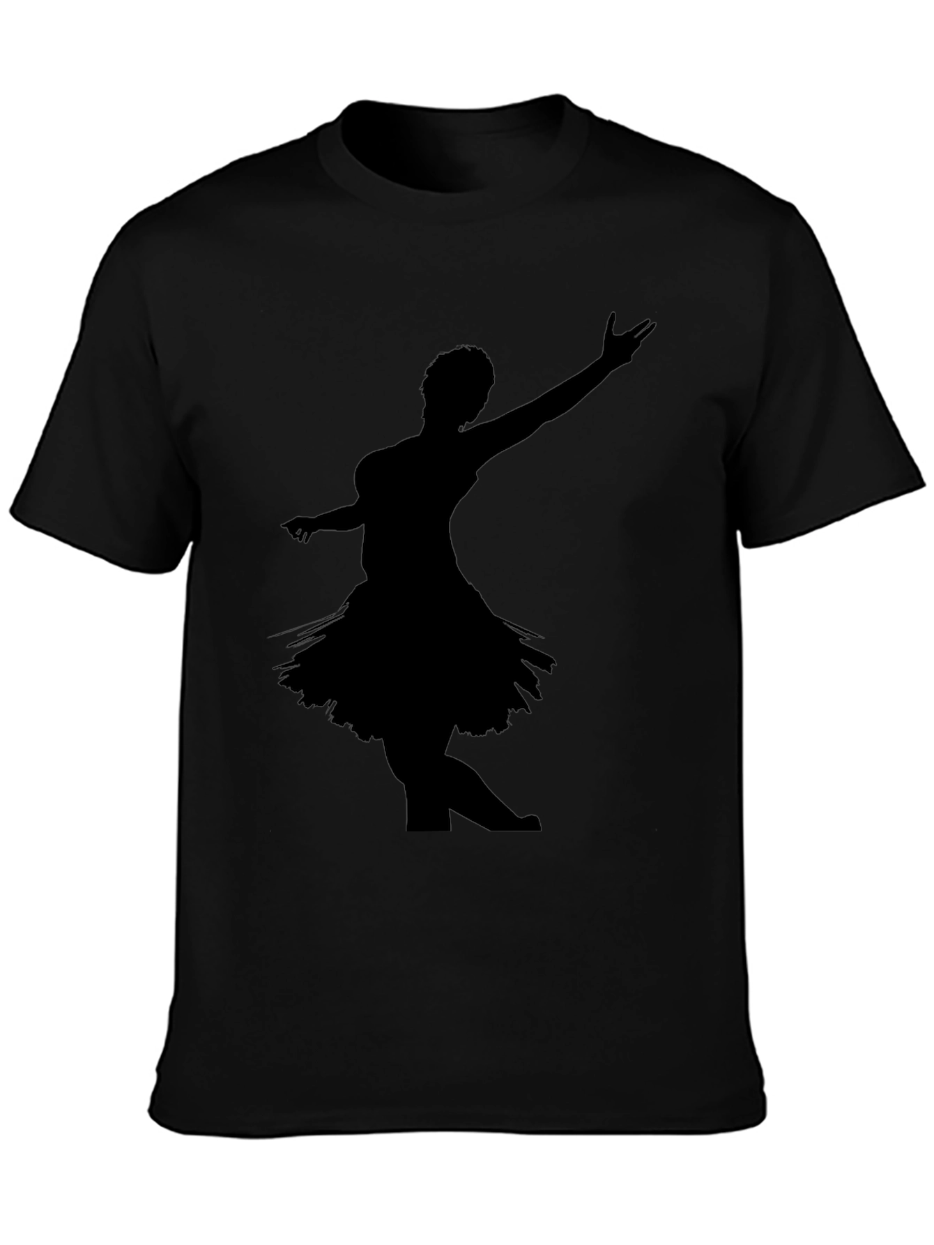 Dancing Silhouette Black T-Shirt