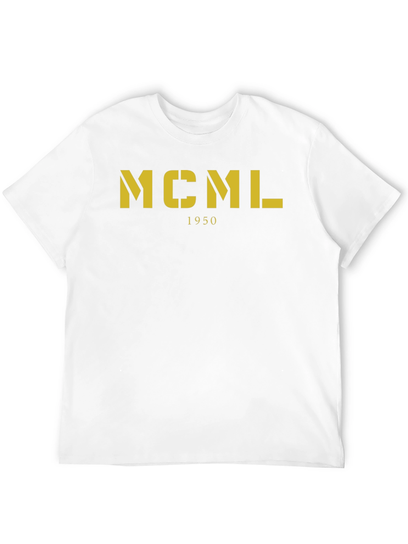 MCML 1950 Graphic Tee - Classic Stencil Design