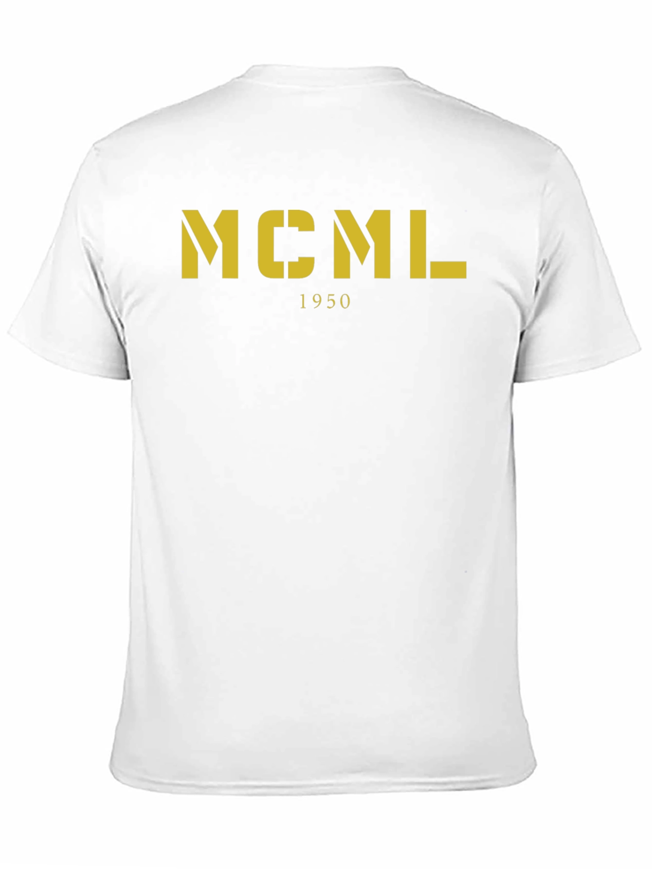 MCML 1950 Graphic Tee - Classic Stencil Design