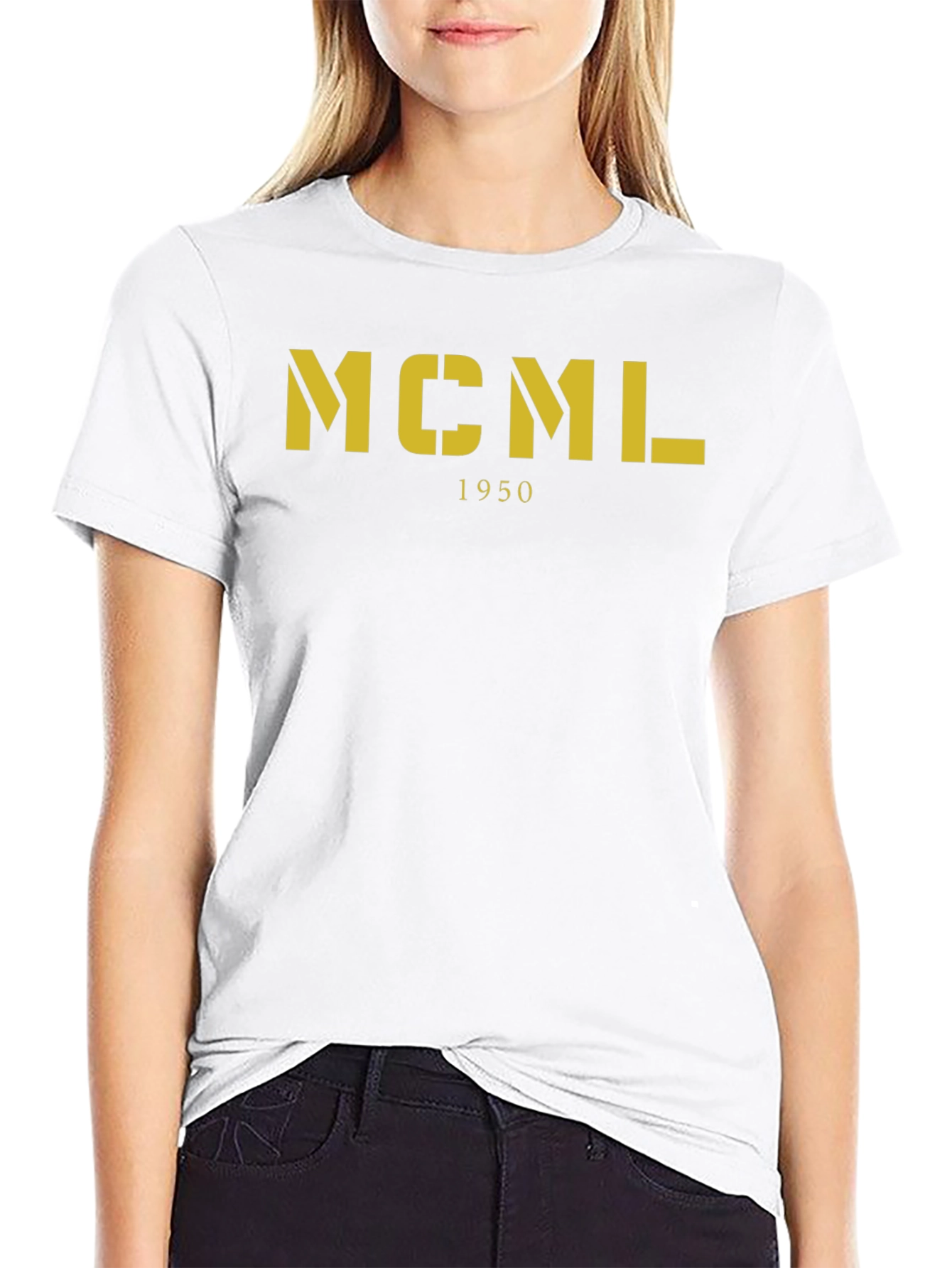MCML 1950 Graphic Tee - Classic Stencil Design