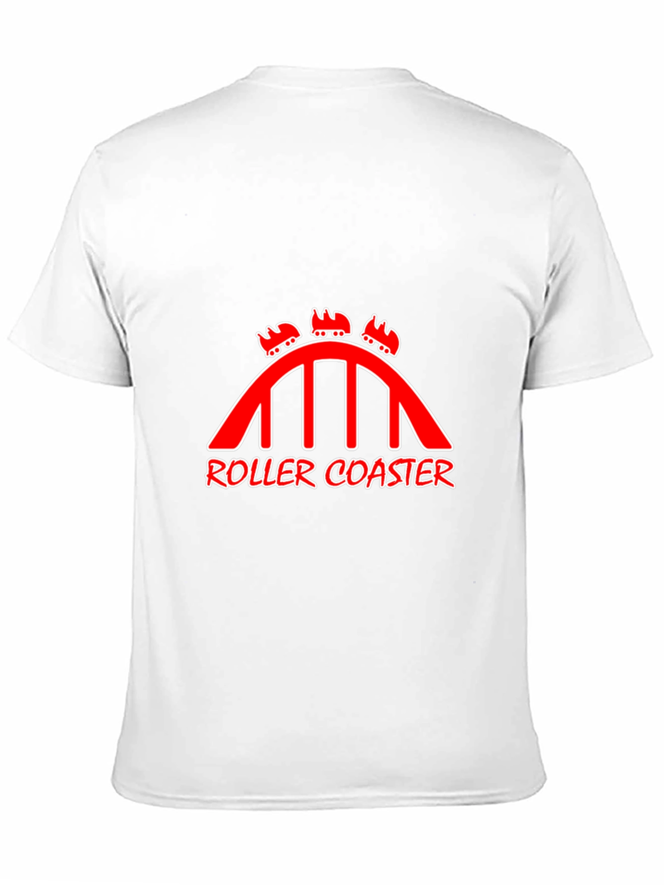 Roller Coaster Graphic Tee - Thrill Ride Style