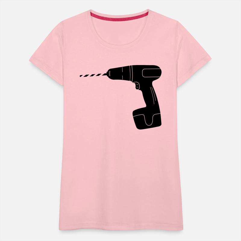 Tool drilling machine logo