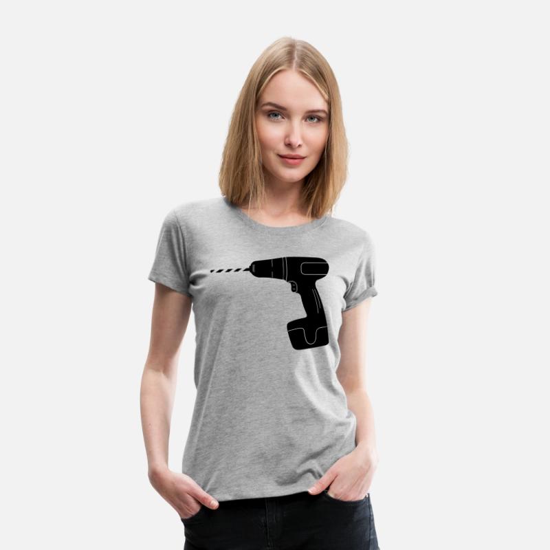 Tool drilling machine logo