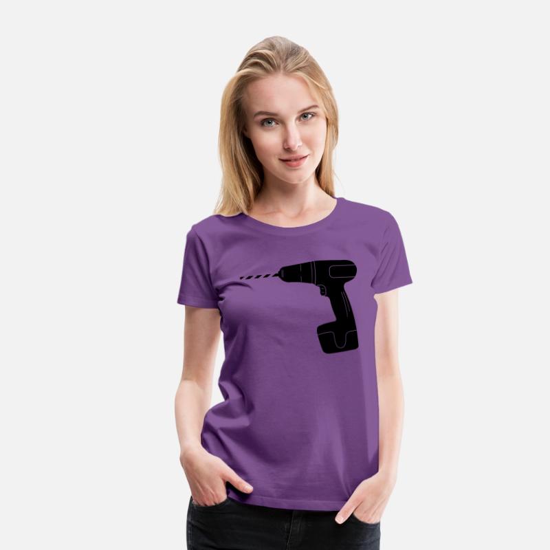 Tool drilling machine logo