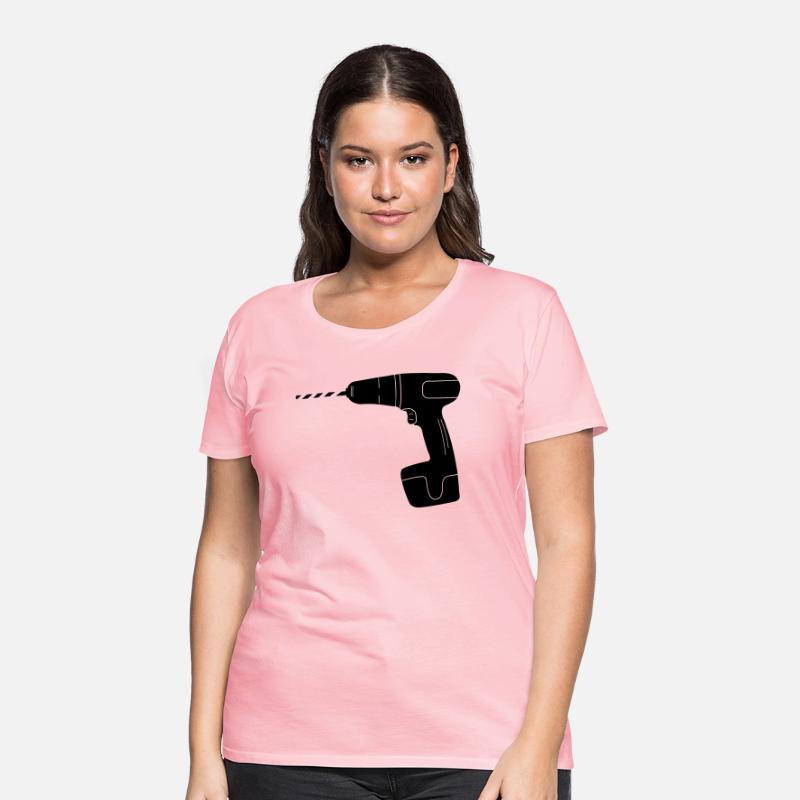 Tool drilling machine logo