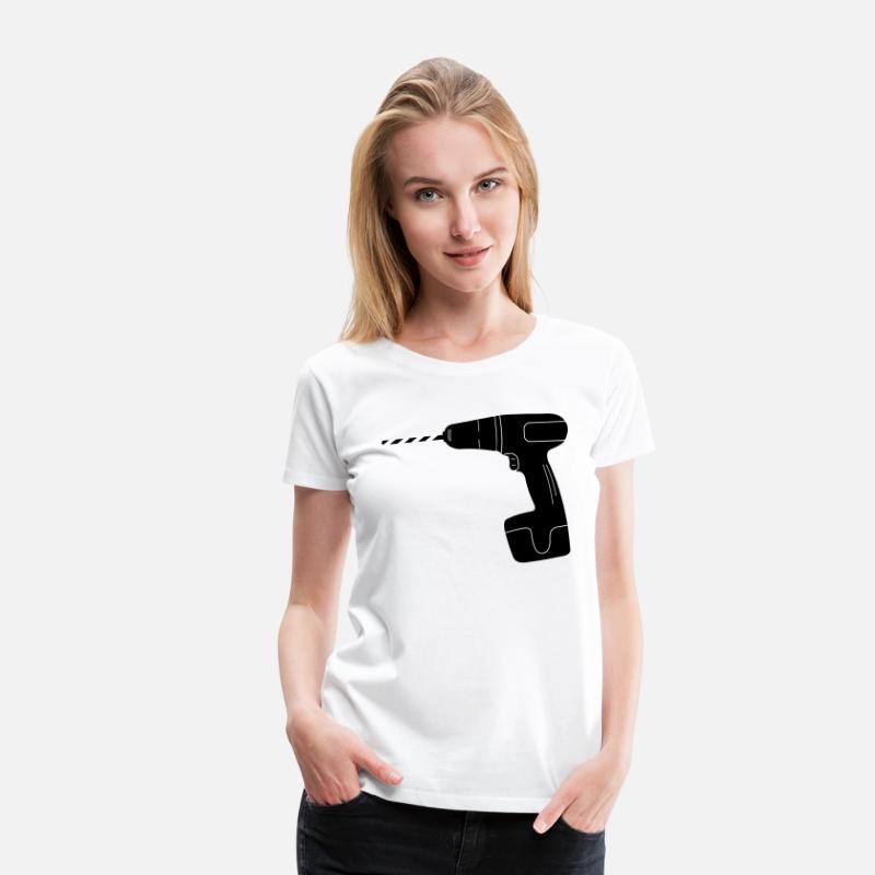 Tool drilling machine logo