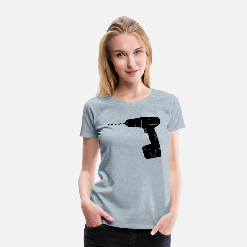 Tool drilling machine logo