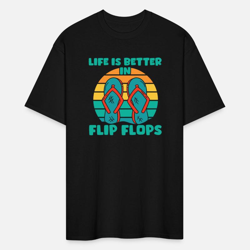 Tourist Flip Flops Vacation Apparel