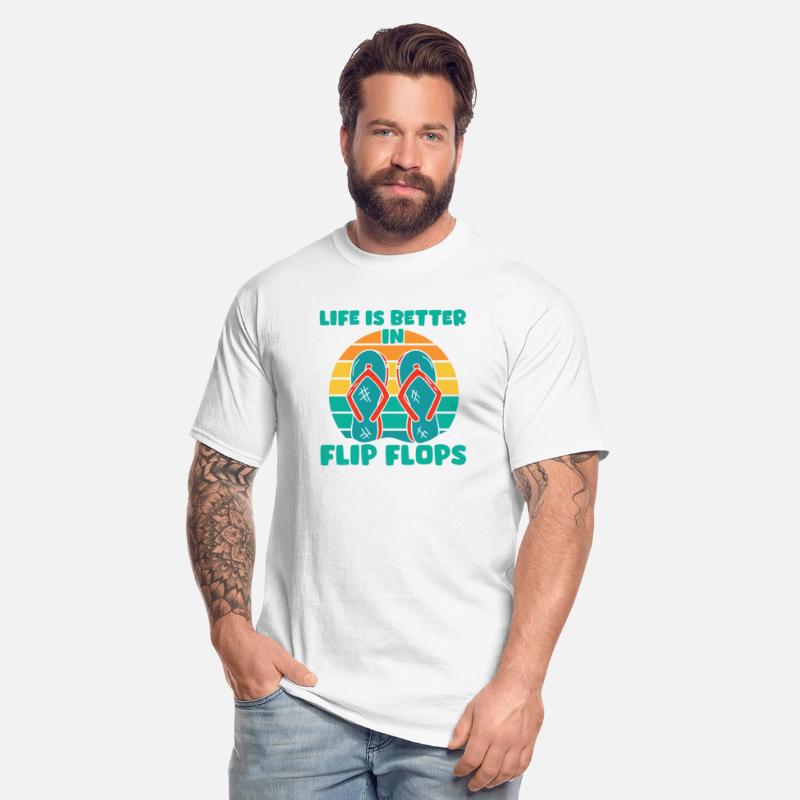 Tourist Flip Flops Vacation Apparel