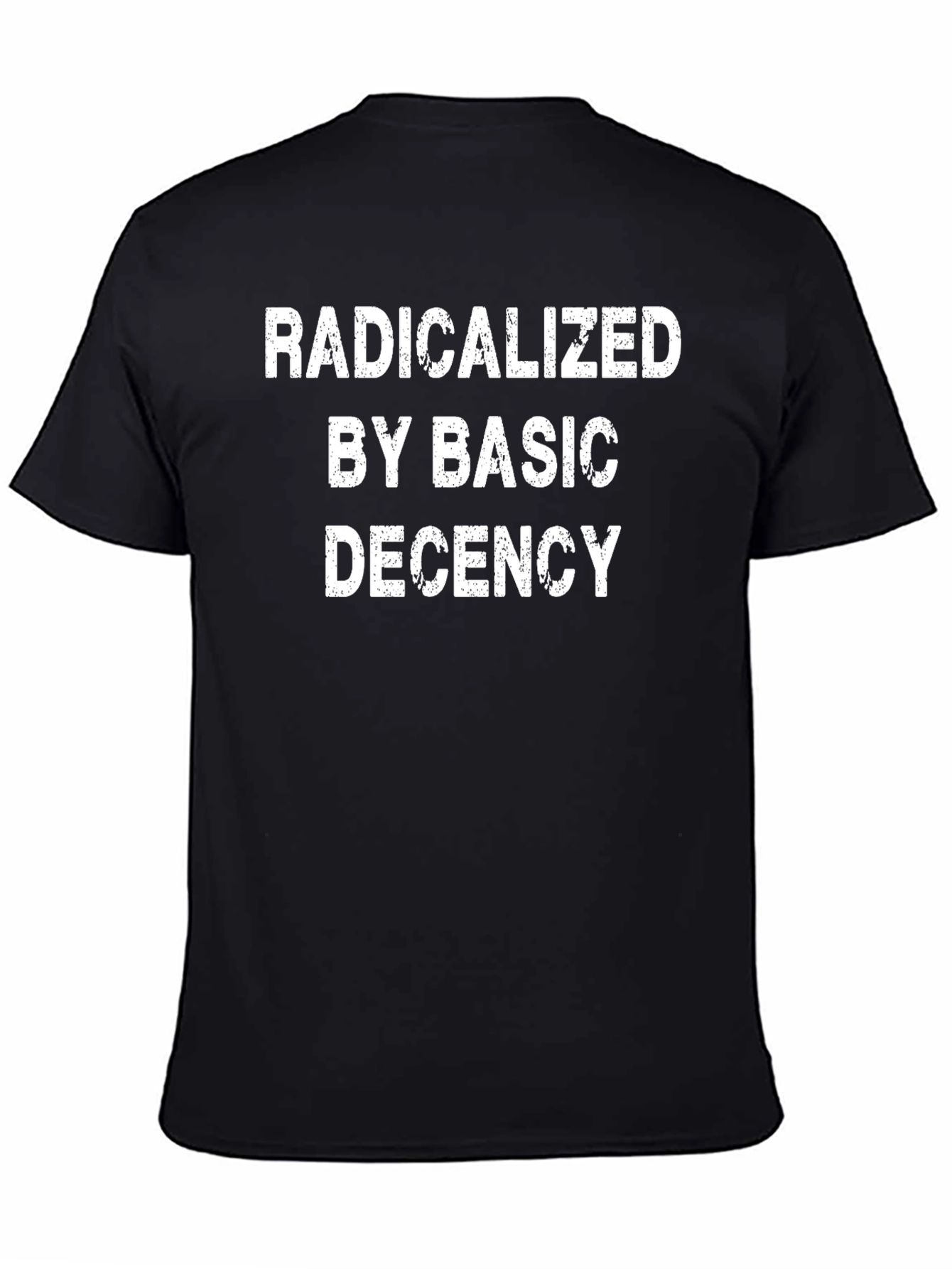 Radicalized By Basic Decency Graphic Tee