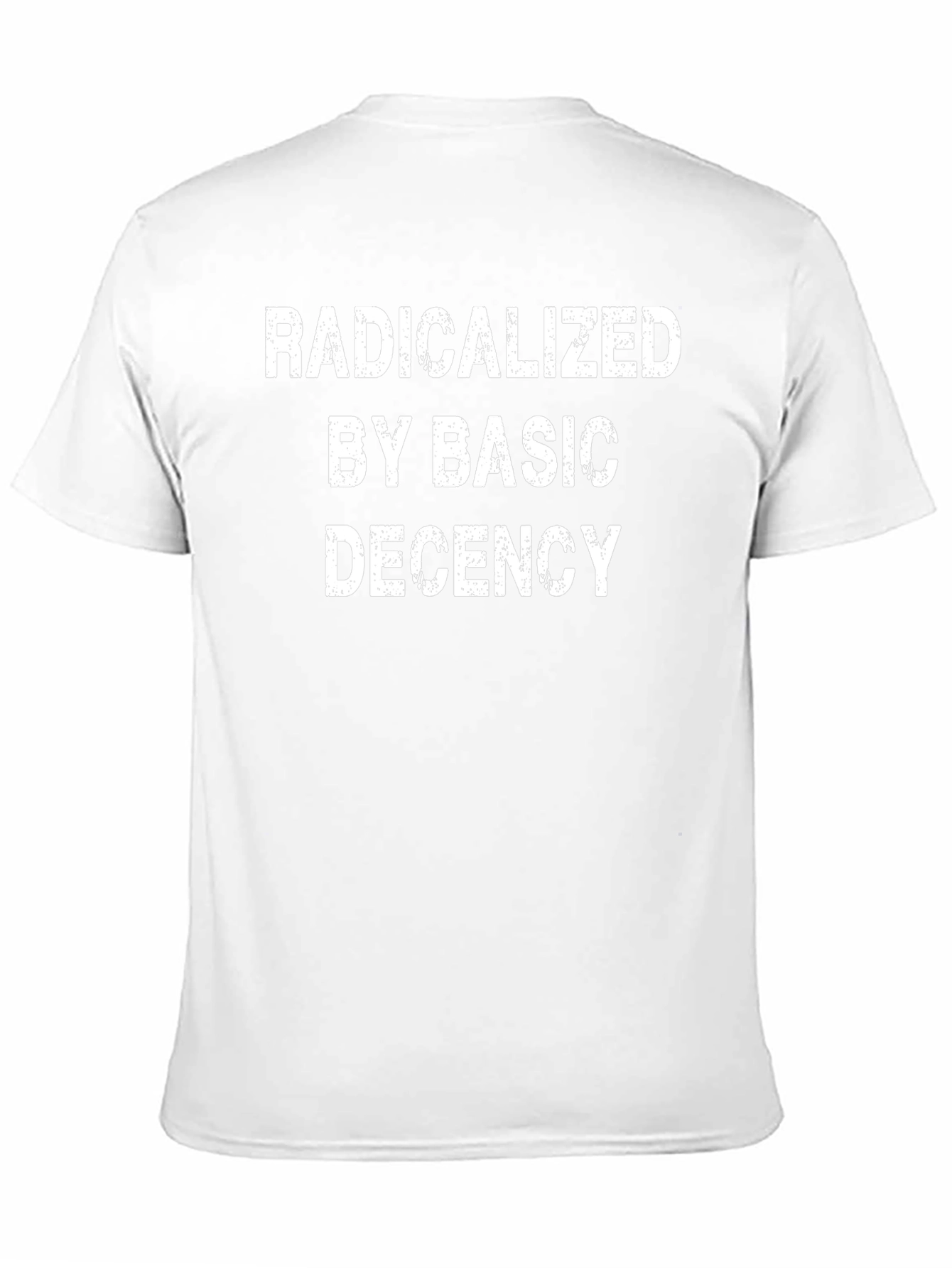 Radicalized By Basic Decency Graphic Tee