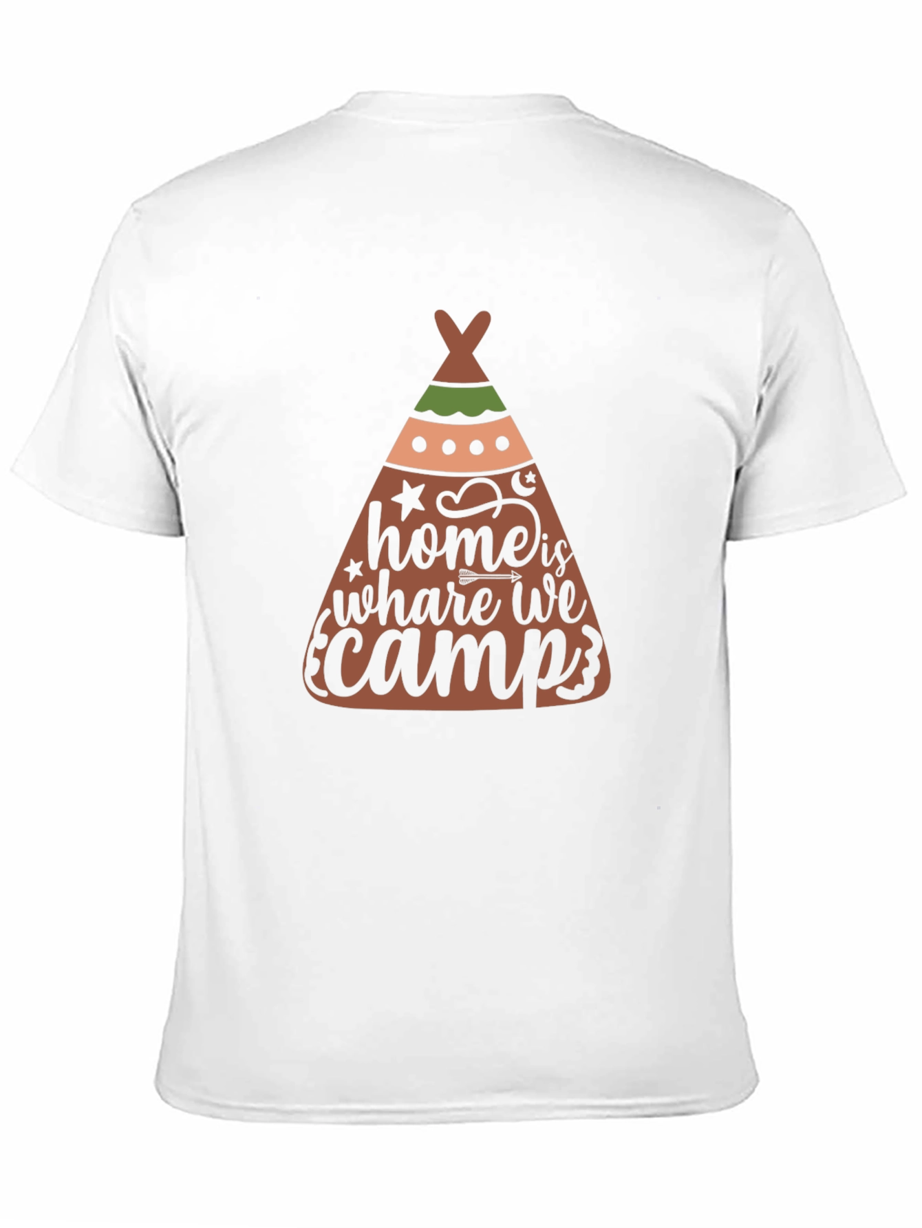 Camping Tee - Home is Where We Camp T-Shirt