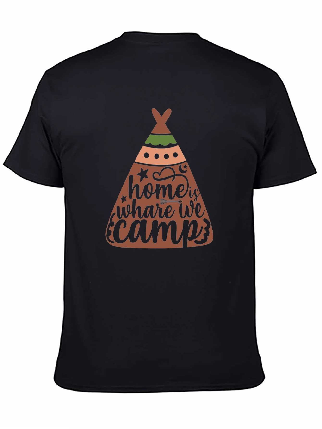 Camping Tee - Home is Where We Camp T-Shirt