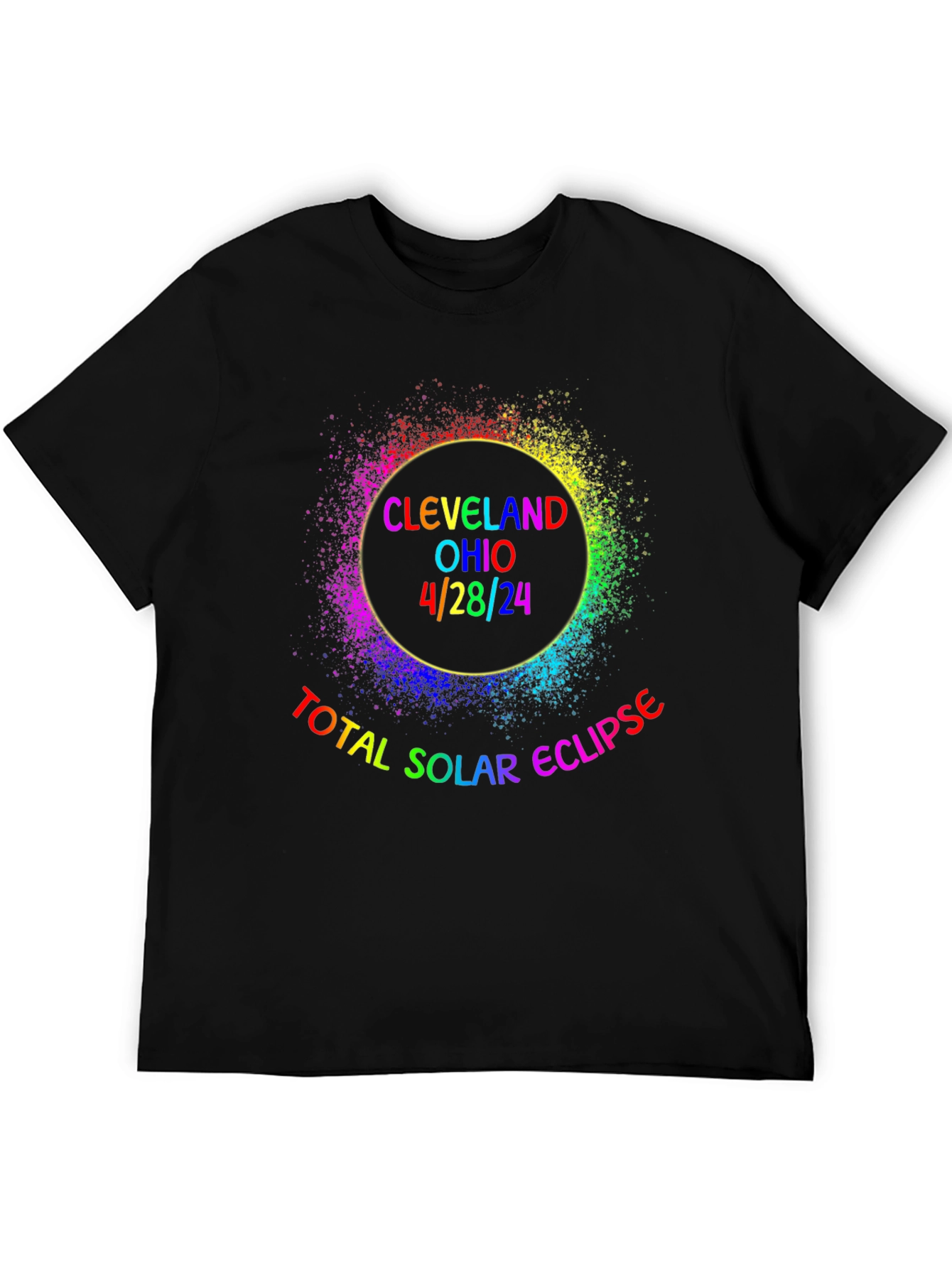 Cleveland Ohio Solar Eclipse 4/28/24 T-Shirt