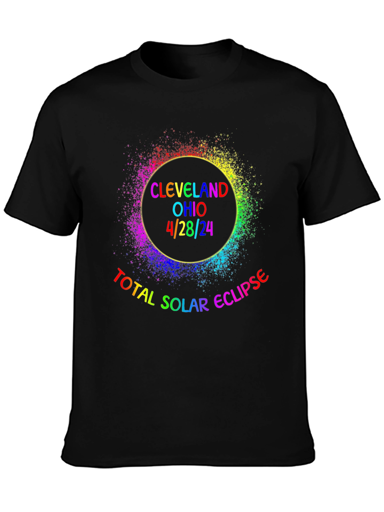 Cleveland Ohio Solar Eclipse 4/28/24 T-Shirt
