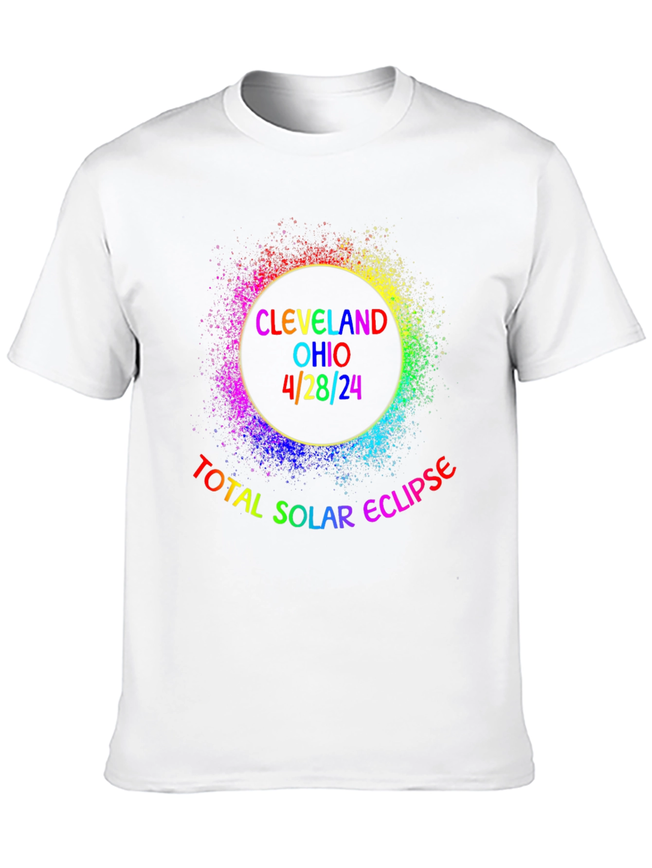 Cleveland Ohio Solar Eclipse 4/28/24 T-Shirt