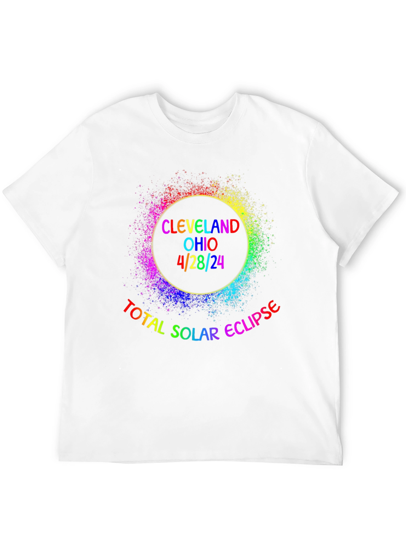 Cleveland Ohio Solar Eclipse 4/28/24 T-Shirt