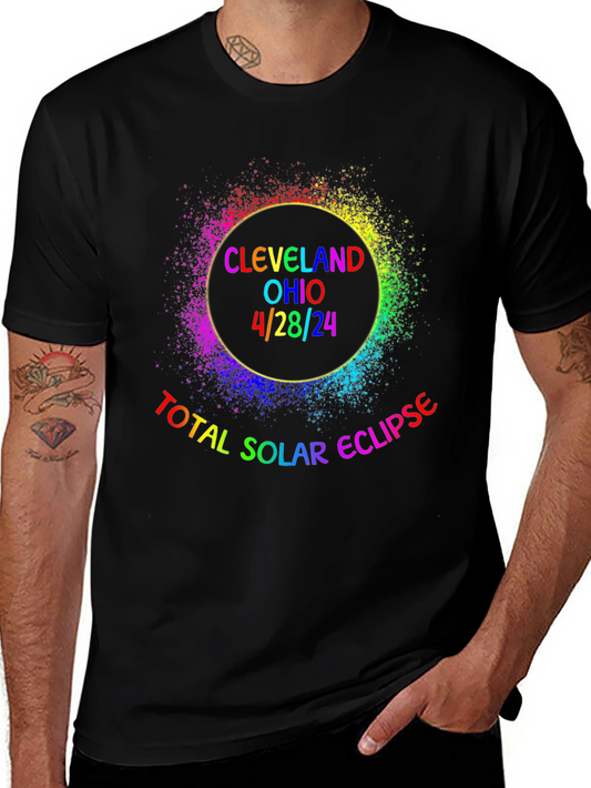 Cleveland Ohio Solar Eclipse 4/28/24 T-Shirt