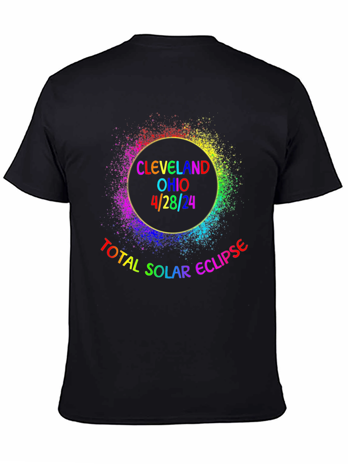 Cleveland Ohio Solar Eclipse 4/28/24 T-Shirt