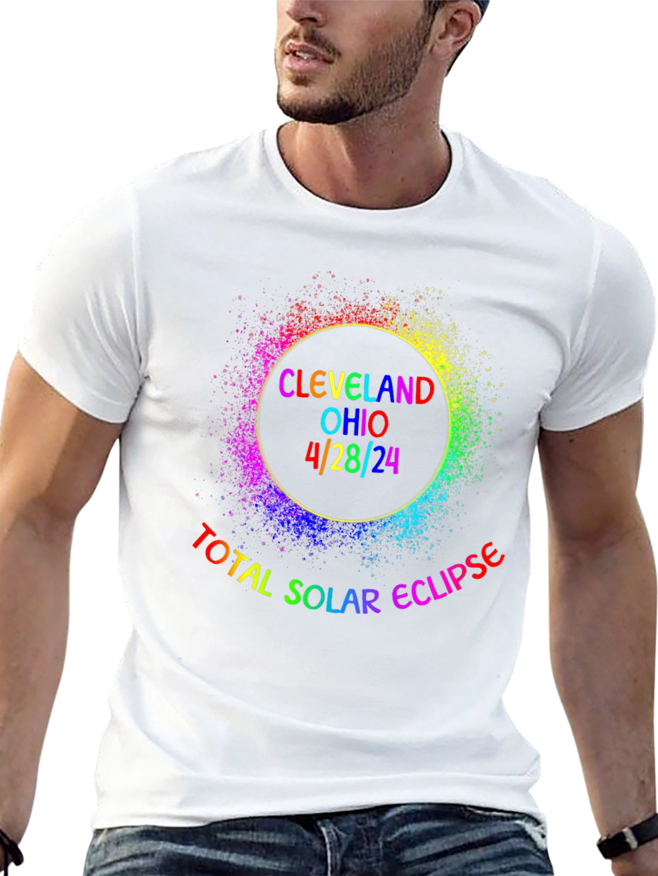Cleveland Ohio Solar Eclipse 4/28/24 T-Shirt