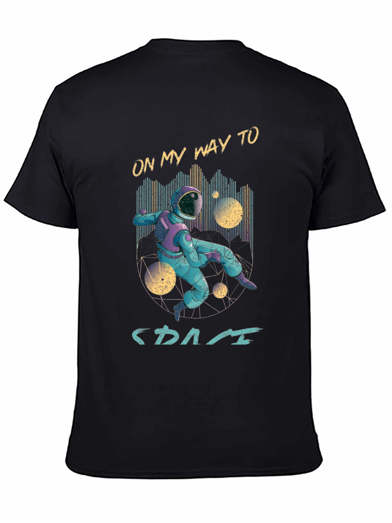 On My Way To Space Graphic T-Shirt
