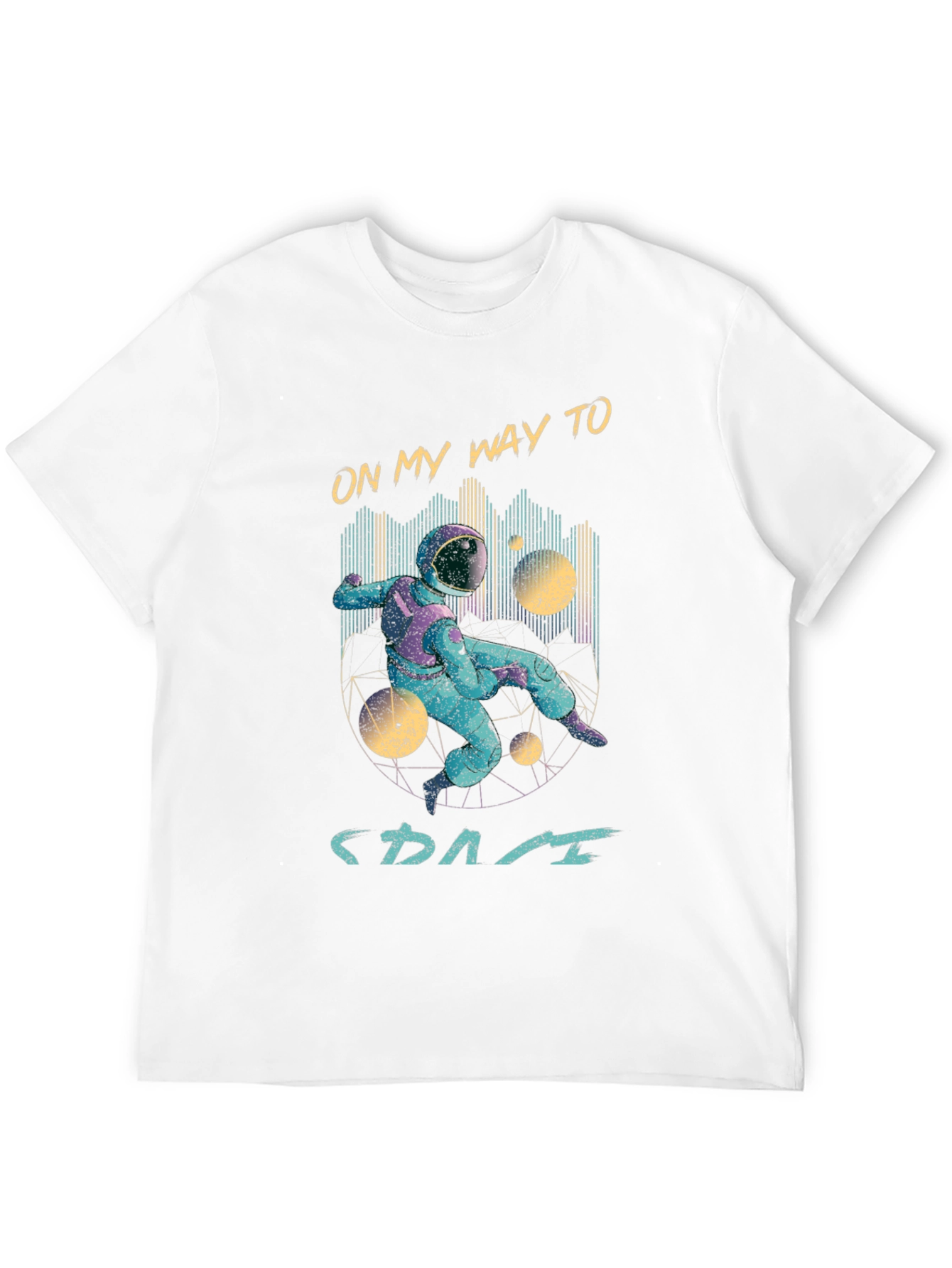 On My Way To Space Graphic T-Shirt