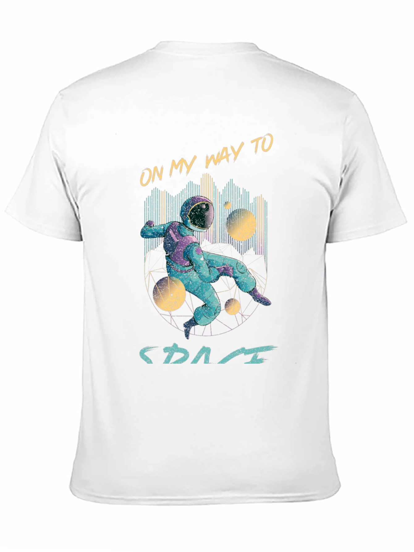 On My Way To Space Graphic T-Shirt