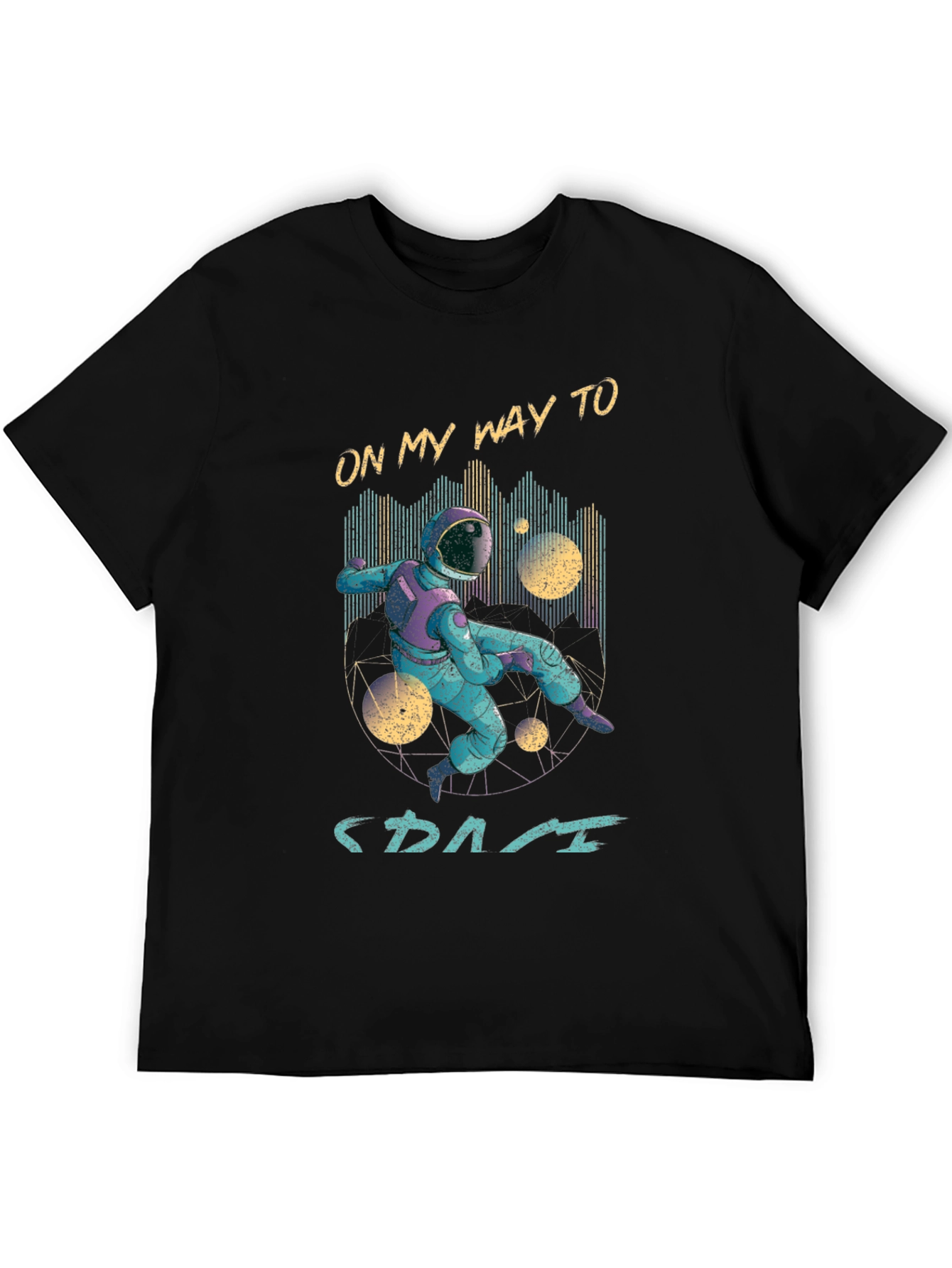 On My Way To Space Graphic T-Shirt